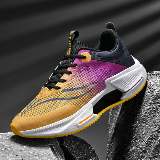 Unisex atmungsaktive Mesh-Runner mit gitterstruktur, stabilisierendem Mittelkeil und geteiltem Stabilisator EB