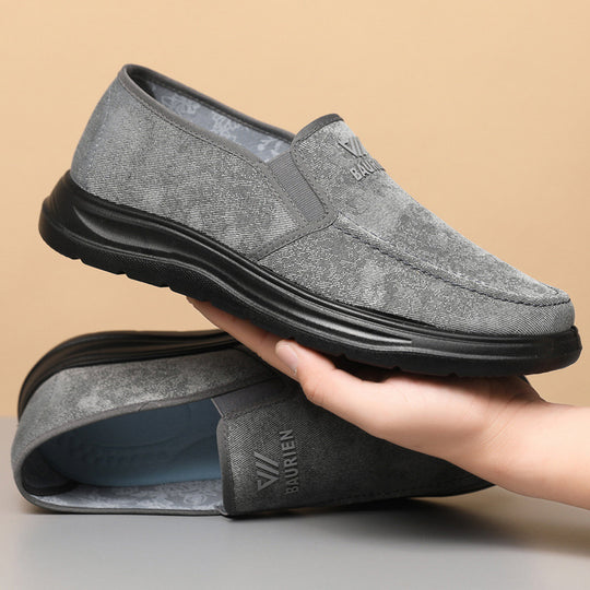 Damen Komfortable Slip-On Freizeitschuhe EB