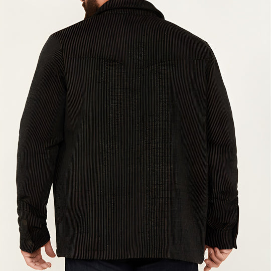 Herren robuste Baumwolljacke im lässigen Design mit aufgesetzten Taschen EB