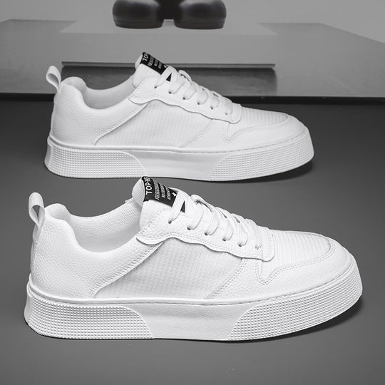 Damen modische Sneakers mit strukturiertem Obermaterial und dämpfender Sohle EB