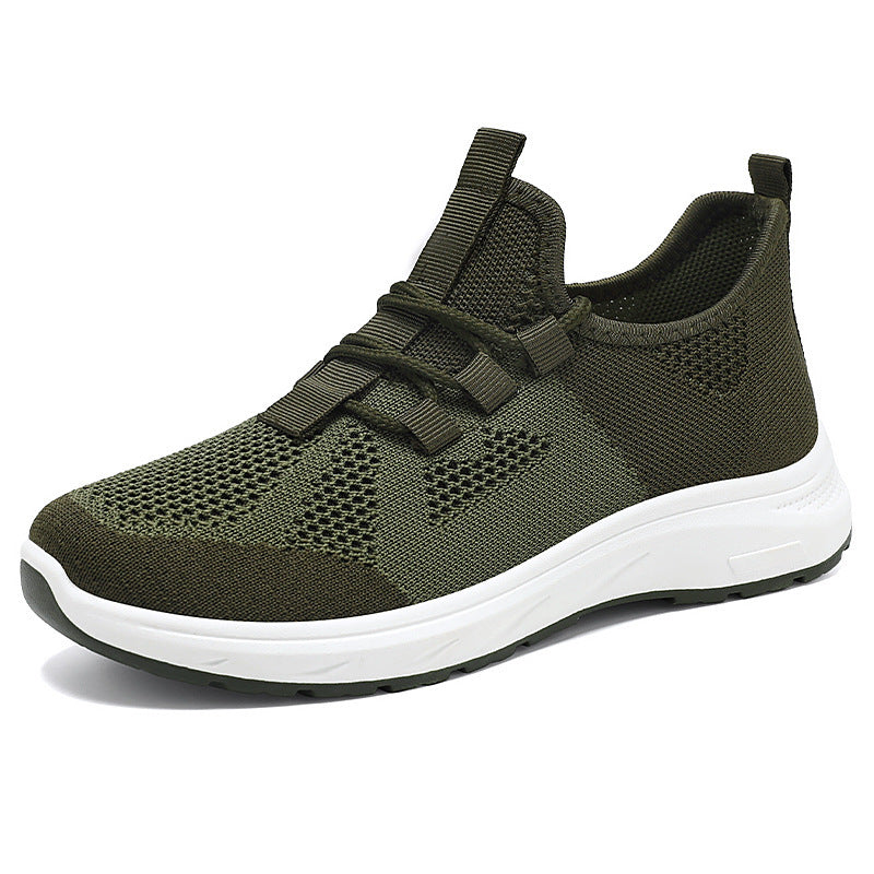 Damen Atmungsaktive Sportschuhe mit elastischem Obermaterial und rutschfester Sohle EB