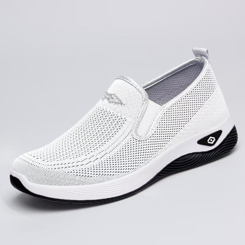 Damen Slip-On Freizeitschuhe mit atmungsaktivem Obermaterial EB