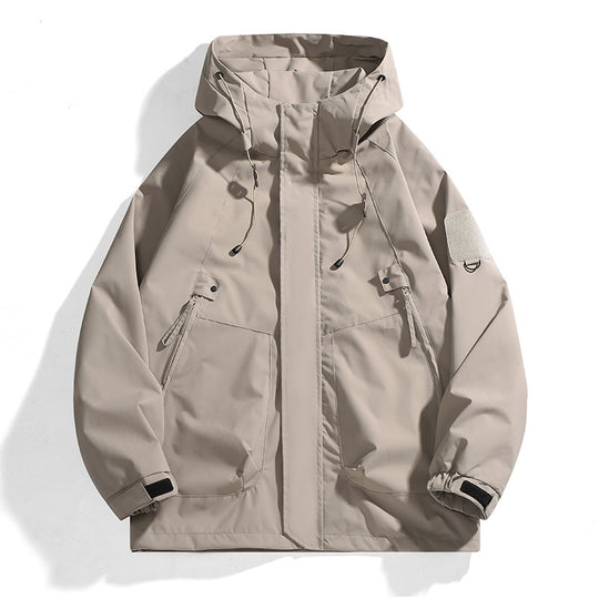 Damen Outdoor-Jacke mit verstellbarer Kapuze und atmungsaktiven Einsätzen EB