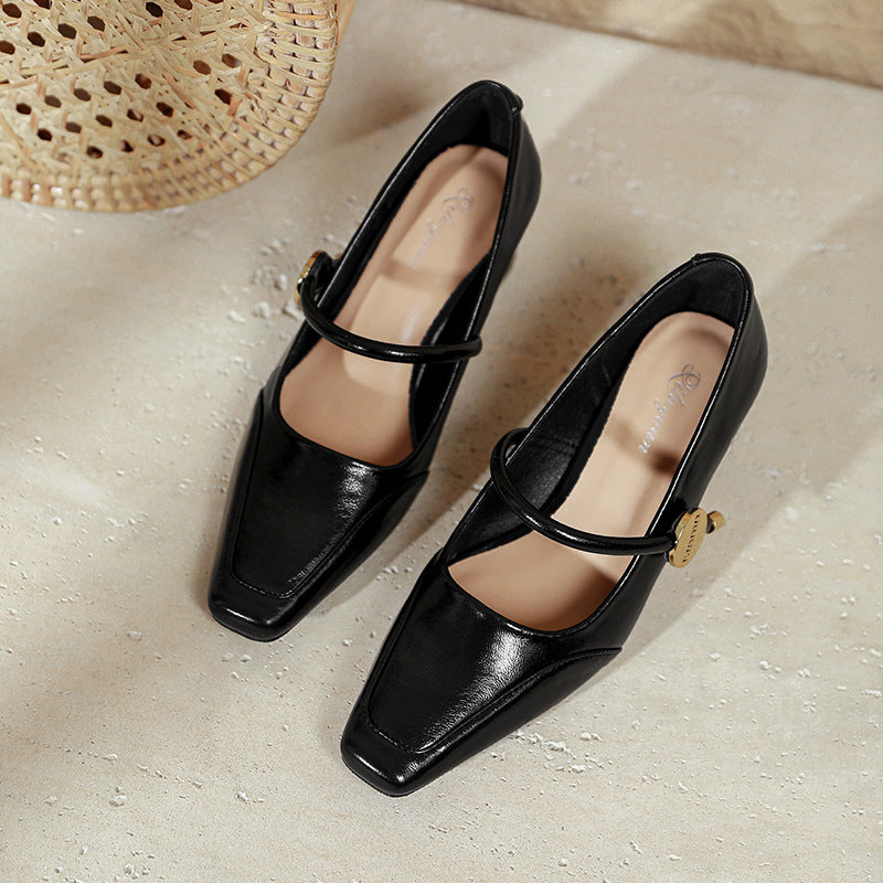Damen elegante und bequeme Pumps mit verstellbarem Rahmen EB
