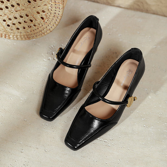 Damen elegante und bequeme Pumps mit verstellbarem Rahmen EB
