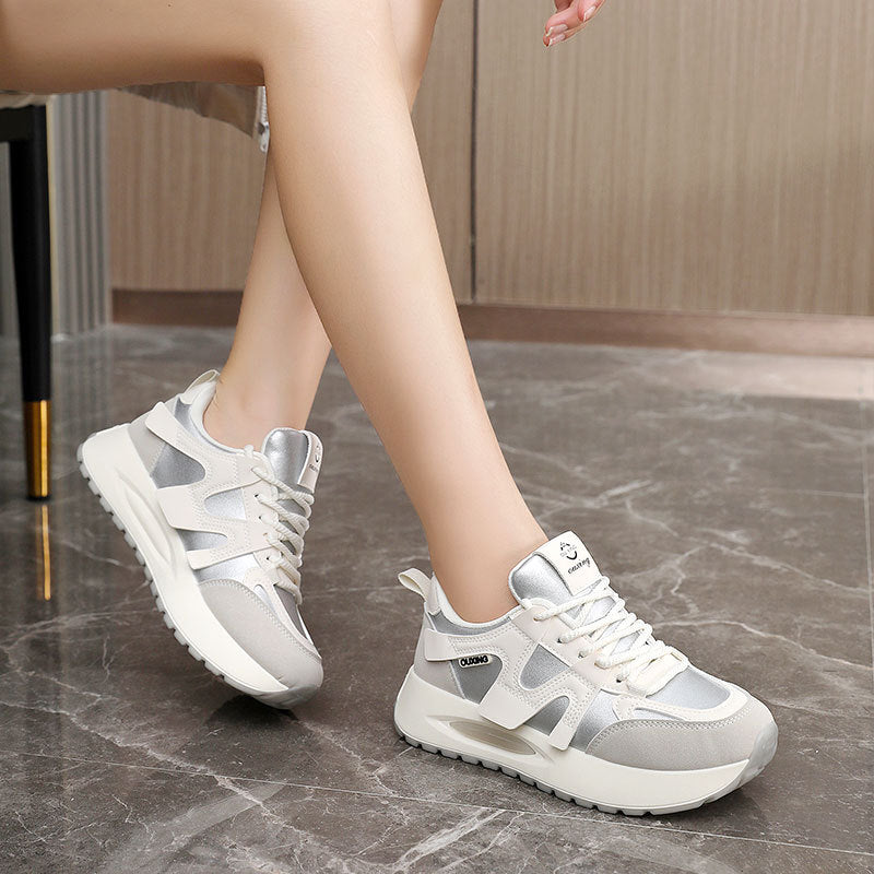 Damen modische Sneakers mit innovativem Dämpfungssystem und atmungsaktiver Obermaterialstruktur EB