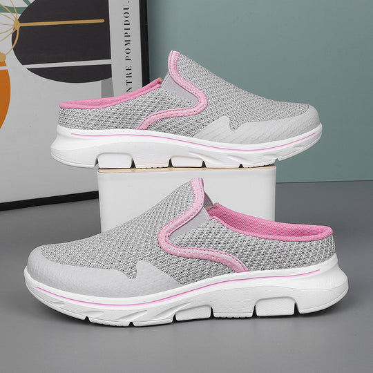 Damen Bequeme Clogs mit atmungsaktivem Mesh-Obermaterial EB