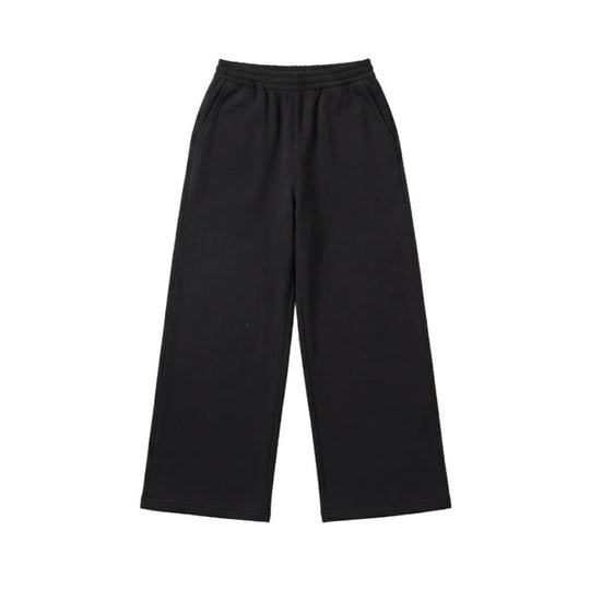 Damen nan Wide‑Leg Relaxhose mit hohem Komfortbund, seitlichen Eingrifftaschen und weichem Fleece-Innenfutter EB