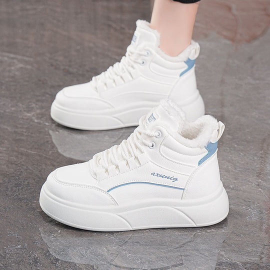 Damen Winterliche Sneaker mit wärmendem Innenfutter und rutschfester Sohle EB