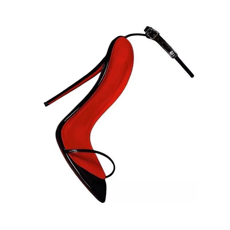 Damen High Heel Sandalen mit elegantem Riemendesign EB