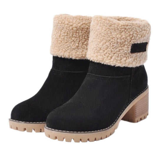 Damen Stiefeletten mit gefüttertem Schaft und rutschfester Sohle EB