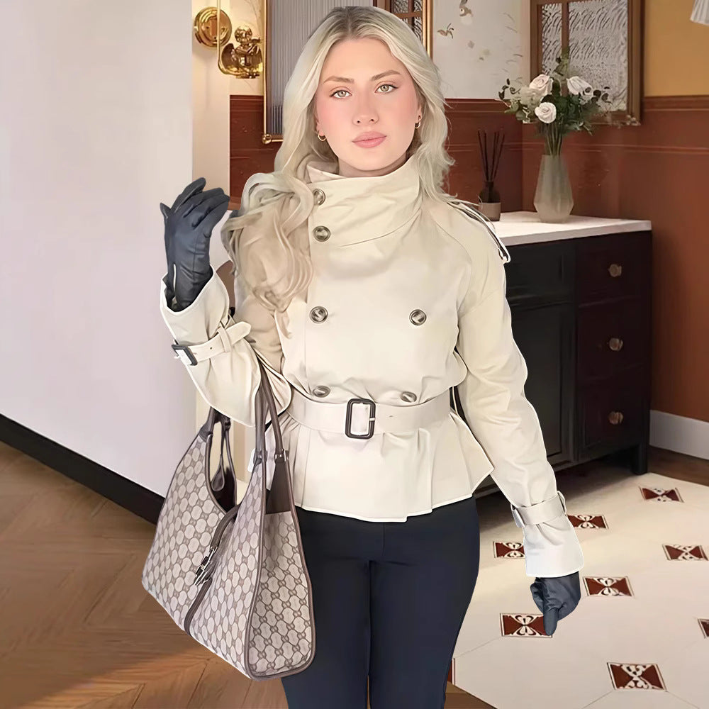 Damen Trenchcoat mit eleganten Details EB