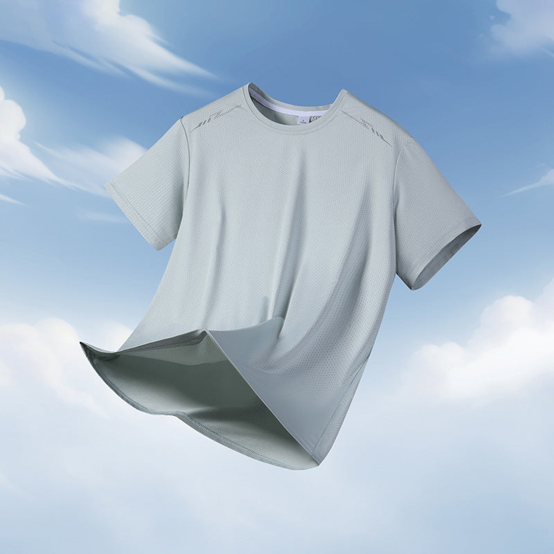 Herren nan atmungsaktives Funktionsshirt aus schnelltrocknendem Mikrofasermaterial EB