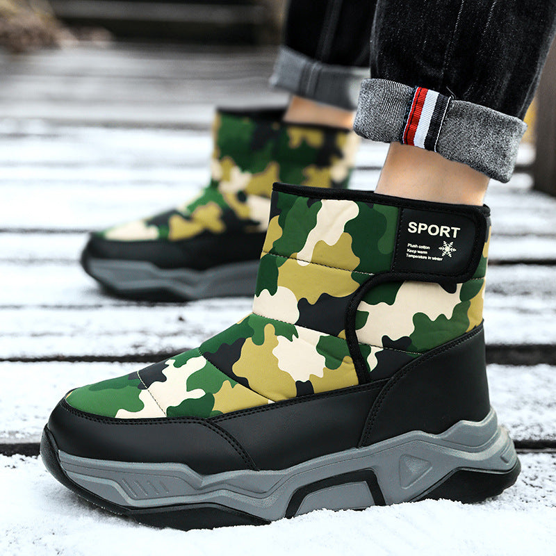 Damen Isolierte Sportwinterstiefel mit rutschfester Profilsohle EB