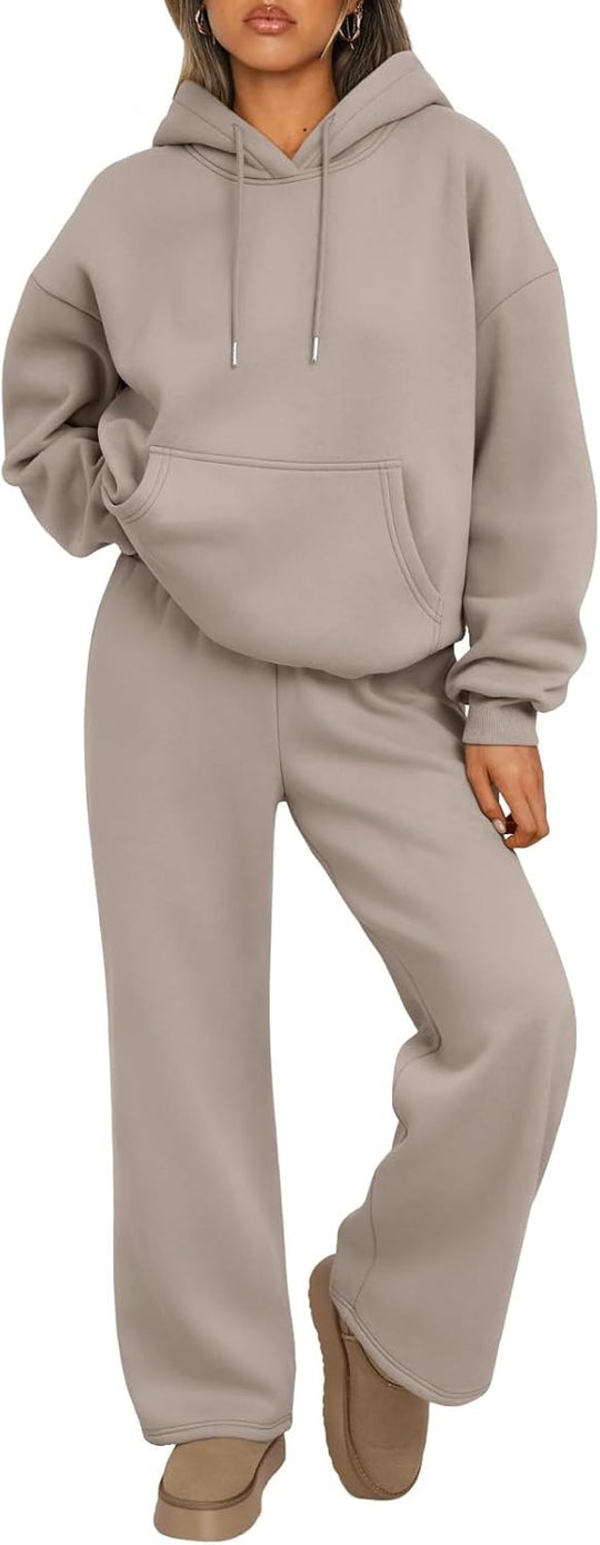 Unisex minimalistischer Kapuzenpullover aus French-Terry mit flachem Kordelzug und verstärkter Nackenpasse EB
