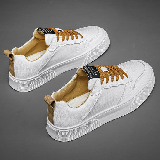 Damen modische Sneakers mit strukturiertem Obermaterial und dämpfender Sohle EB