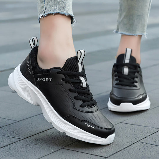 Damen Sportliche Sneakers mit dämpfender Sohle und atmungsaktivem Obermaterial EB