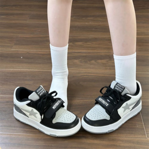 Damen Sportliche Sneakers mit strapazierfähigem Obermaterial und rutschfester Sohle EB