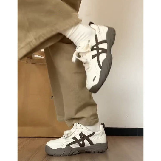 Damen Sportliche Sneakers mit rutschfester Sohle und atmungsaktivem Obermaterial EB