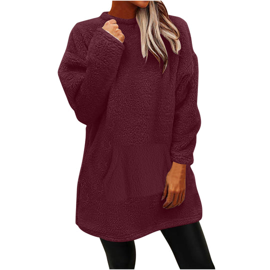 Damen Kuscheliger Oversize-Pullover EB