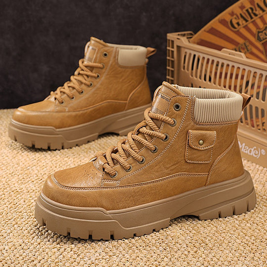 Damen Robuste Hohe Sneakers mit isolierendem Futter und rutschfester Sohle EB