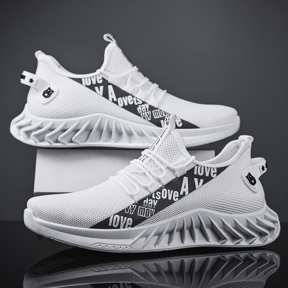 Damen Performance Sneakers mit atmungsaktivem Mesh-Obermaterial und rutschfester Laufsohle EB