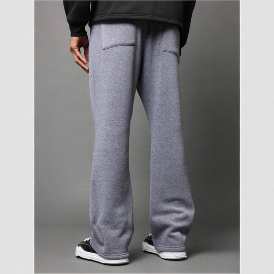 Herren nan locker geschnittene Jogginghose mit geradem Bein und elastischem Kordelbund EB
