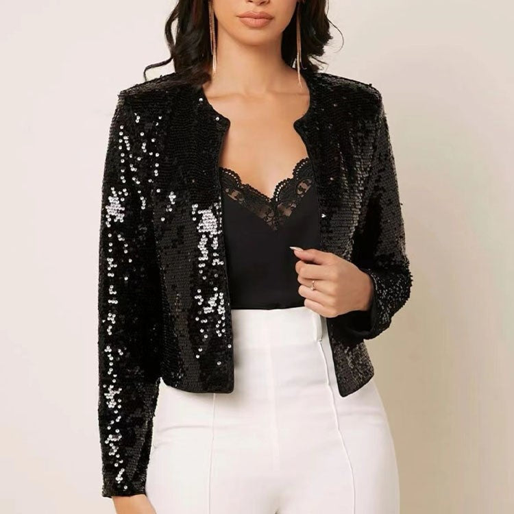 EB | Elegante Paillettenjacke für Damen