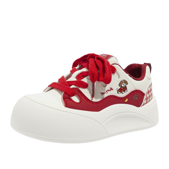 Damen Sneakers mit verspieltem Tiermotiv und komfortabler Dämpfung EB