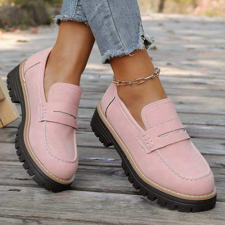 Damen bequeme und stylische Mokassins mit rutschfester Sohle EB