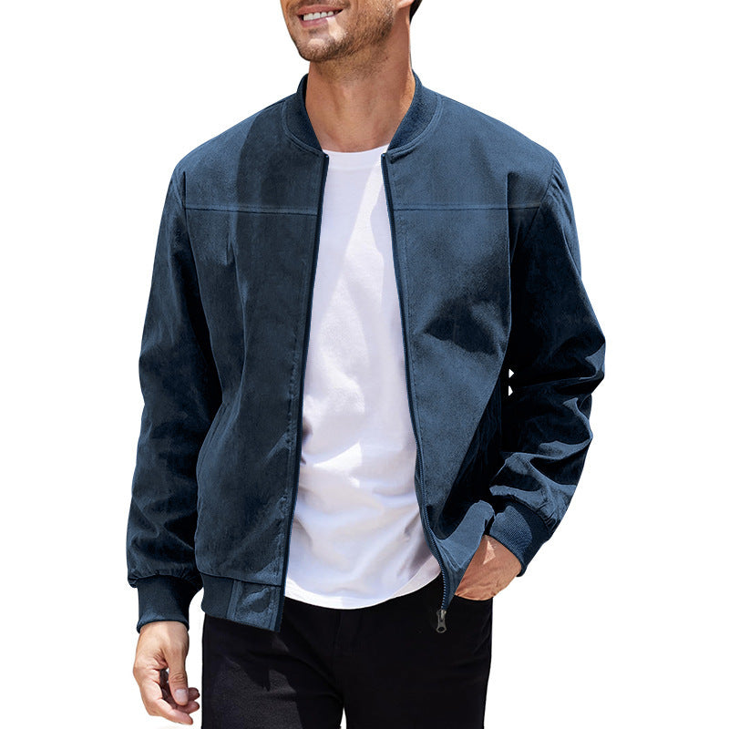 Herren stylische Bomberjacke mit sportlichem Schnitt EB