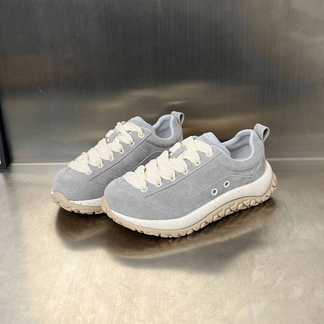 Damen Sportliche Freizeit-Sneaker mit rutschfester Sohle und atmungsaktiver Obermaterialstruktur EB