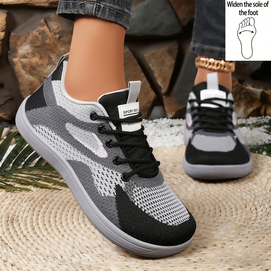 Damen Atmungsaktive Mesh-Laufschuhe mit rutschfester Sohle EB