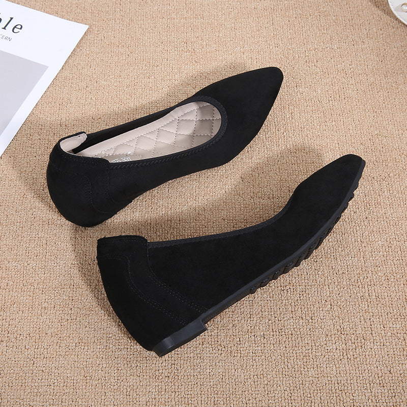 Damen Wedges Ballerinas mit bequemer Sohle und elegantem Design EB