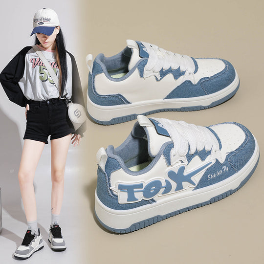 Damen Sportliche Sneakers für moderne Streetwear EB