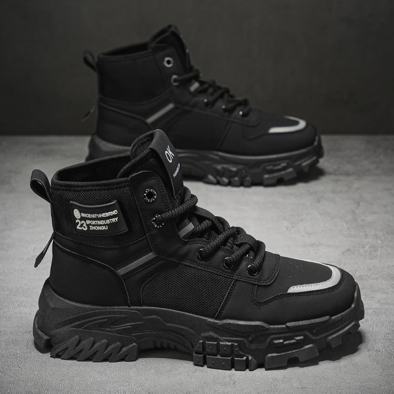 Damen Sportliche Winterstiefel mit rutschfester Sohle und isolierendem Innenfutter EB