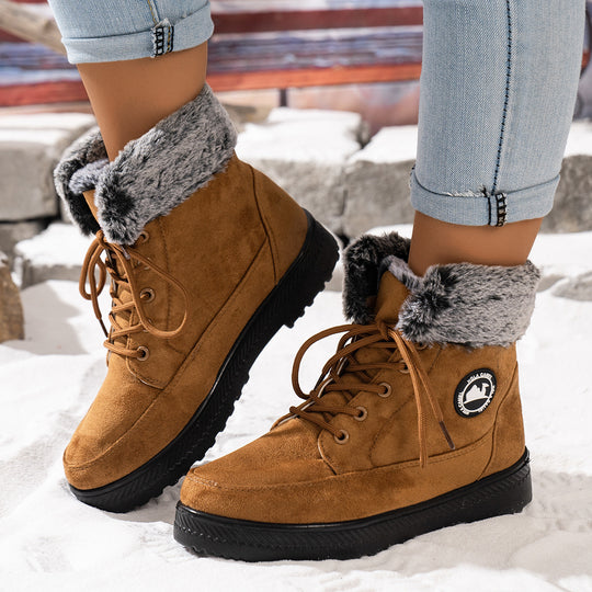 Damen gefütterte Winterstiefel EB