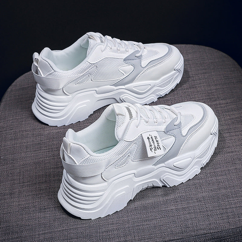 Damen Sneakers im modernen Chunky-Stil mit atmungsaktivem Obermaterial und gepolsterter Sohle EB