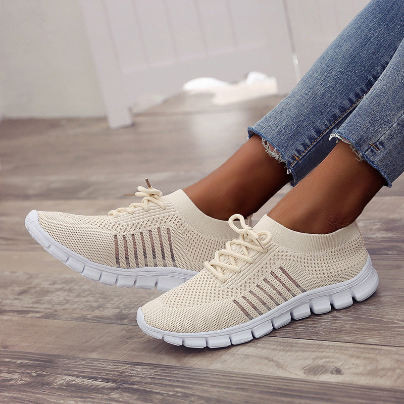 Damen Atmungsaktive und flexible Lauf-Sneaker EB
