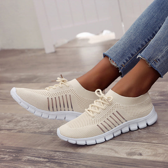Damen Atmungsaktive und flexible Lauf-Sneaker EB