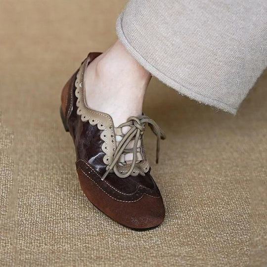 Damen elegante Ballerinas mit verspieltem Riemchen-Design EB