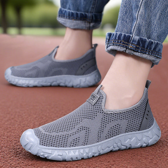 Damen Atmungsaktive Sportschuhe mit rutschfester Laufsohle und flexibler Struktur EB