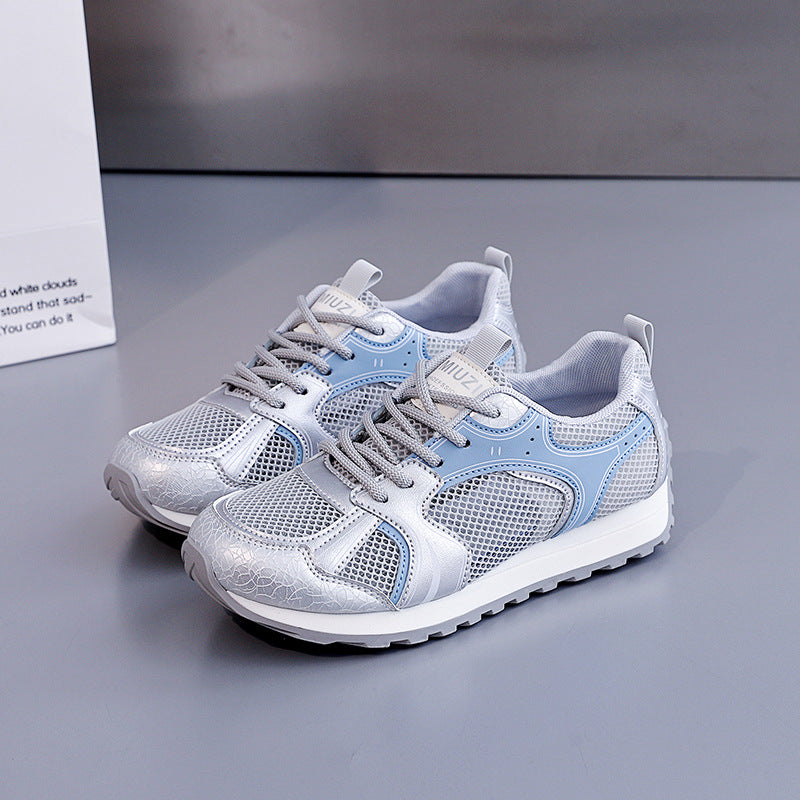 Damen Atmungsaktive Sportschuhe mit ergonomischer Dämpfung und rutschfester Sohle EB