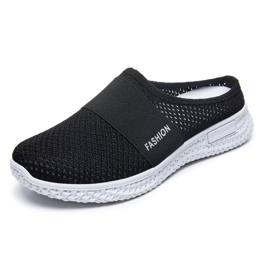 Damen Modische und atmungsaktive Clogs mit elastischer Bänder von EB