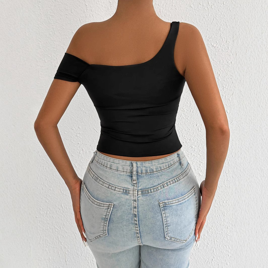 Damen Off-Shoulder Körperoberteil mit figurbetontem Schnitt EB