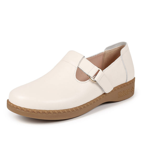 Damen Komfortable Slipper mit modischer Schnallenverzierung und anatomischem Fußbett EB