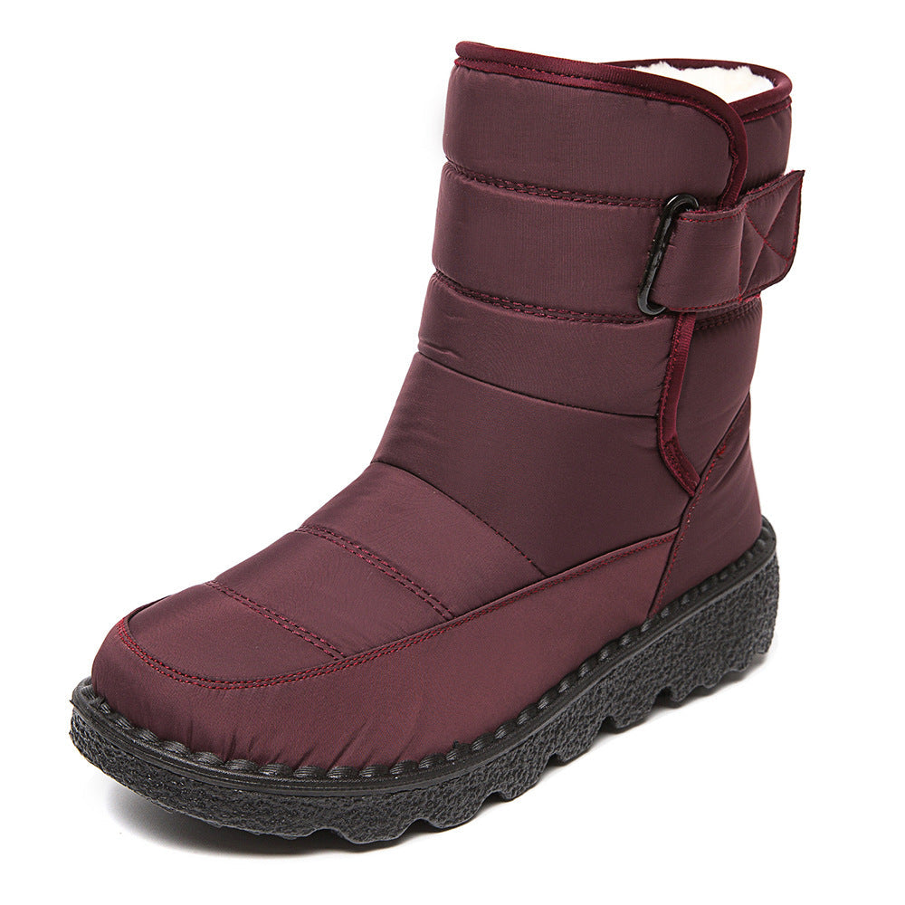 EB | Wasserdichte High-Top Slip-On Schneestiefel