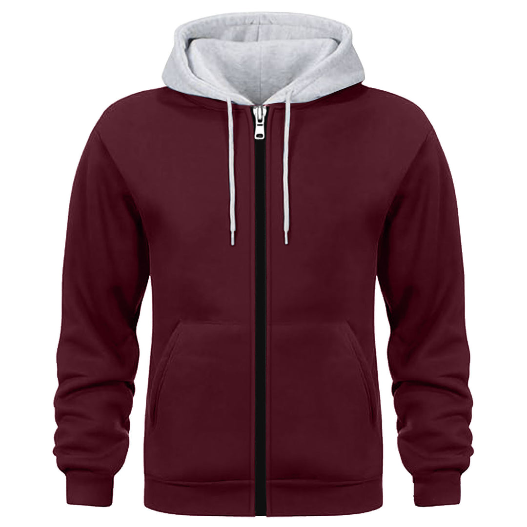 Herren Kapuzenjacke mit doppellagigem Material EB