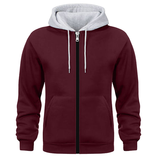Herren Kapuzenjacke mit doppellagigem Material EB