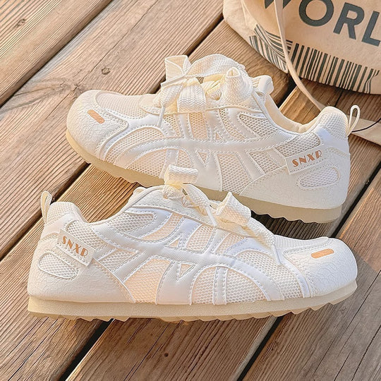 Damen Sportliche Sneaker mit hochwertigem Mesh-Obermaterial und bequemer Sohle EB